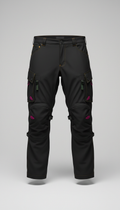 Technical cargo pants in ramp black